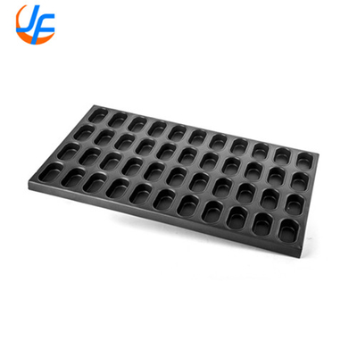 RK Bakeware China Foodservice NSF Commercial Custom Silicone Galzed Carré plateau de muffin
