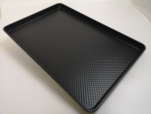 Plateau de cuisson sûr à micro-ondes en acier en aluminium de 600x400x30mm 0.7mm