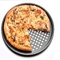 Rk Bakeware China Manufacturer 12 pouces disque de pizza en aluminium super perforé