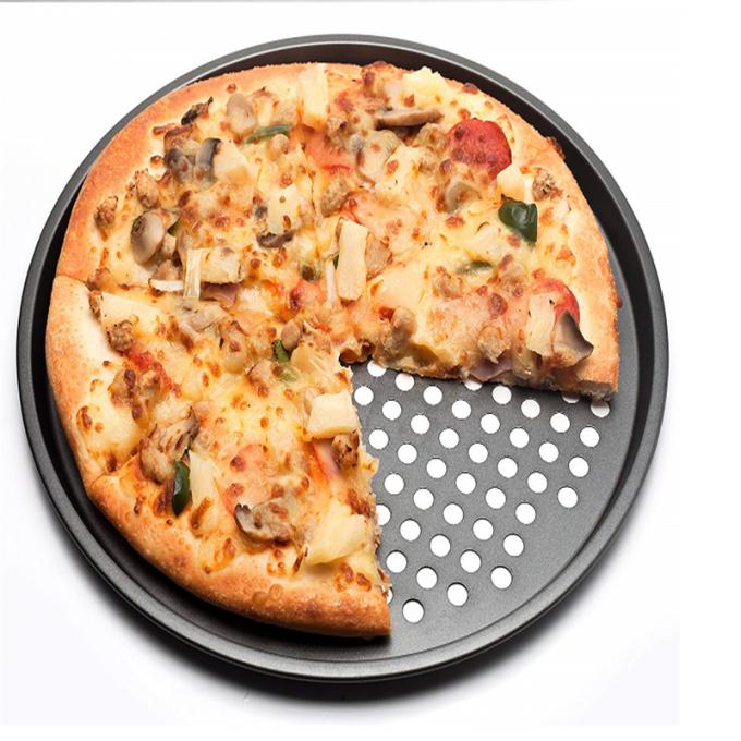 Rk Bakeware China Manufacturer-12" Super Perforated Aluminum Pizza Disk