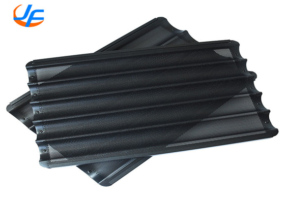 RK Bakeware China Foodservice Commercial Aluminium plateau à pâtisserie plateau à pâtisserie à la baguette / plateau à pain français