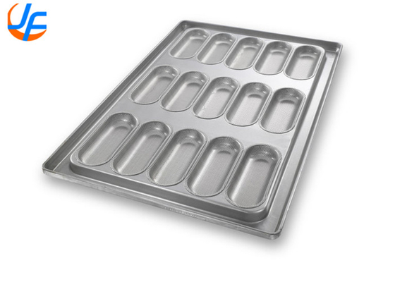 RK Bakeware China Foodservice 49015 Chicago Plateau de cuisson en acier métallique vitré en acier aluminiumisé à grande taille