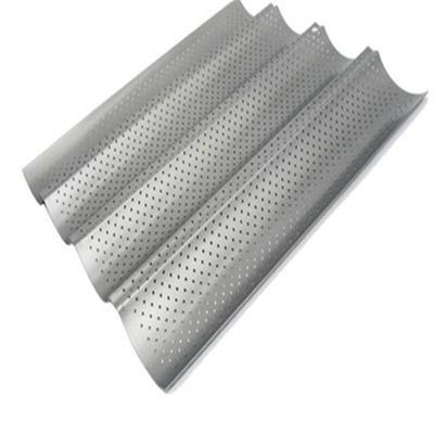 RK Bakeware Chine Foodservice NSF Aluminium 3 rainures French Pain Baguette plateaux de cuisson