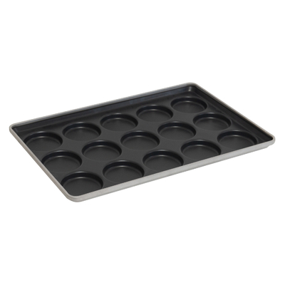RK Bakeware Chine Foodservice NSF AMF Ligne industrielle MacDonald 4,5 pouces Nonstick Bouillon de hamburger plateau de cuisson