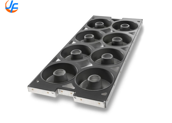 RK Bakeware Chine-Amérique Pan Auto Bake Serpentine ligne 8 plateau de gâteau à beignets pour les boulangeries industrielles