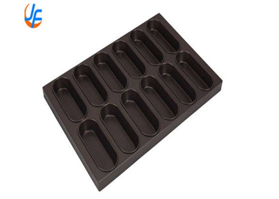RK Bakeware Chine- Cupcake en forme ovale plateau à muffins pour usine de gâteaux industriels