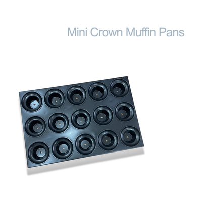 RK Bakeware Chine Foodservice NSF personnalisé Commercial Glace non étanche Mini Crown Muffin Tray