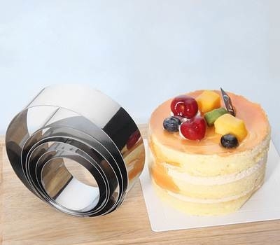 RK Bakeware Chine Foodservice NSF Moldes réglables pour gâteaux Petit anneau de cuisson Moldes pour gâteaux