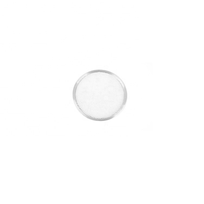 13 pouces filet rond plateau de pizza perforé en aluminium écran de pizza écran de fil de pizza filet