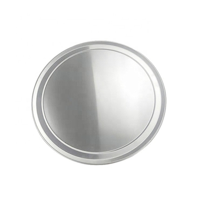 Plateau à pizza en aluminium rond de 17 pouces plateau à pizza