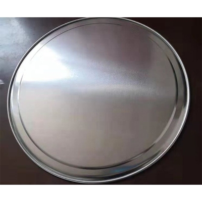 13 pouces rond plat de pizza en aluminium plateau de pizza plateau de cuisson disque de pizza en aluminium