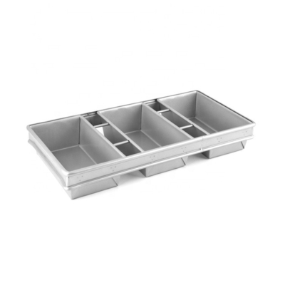 Commercial 3 courroies non collant pain de cuisson casserole pain casseroles de pain plateaux de pain plateau de pain mini plateau de pain