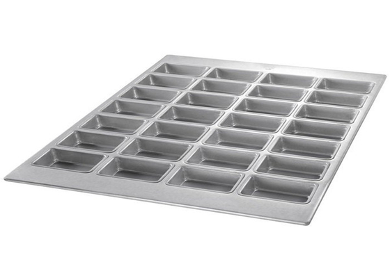 RK Bakeware Chine Foodservice NSF 12 Compartement Mini Pain Spécialité Pâtisserie Pâtisserie en acier glacé aluminiumé