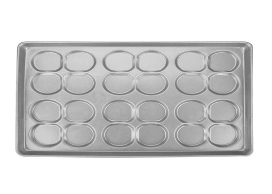 RK Bakeware Chine Foodservice NSF 24 Mold Aluminisé en acier en groupe plateau de hamburger muffin haut / pâtisserie