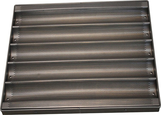 RK Bakeware Chine Baguette en aluminium vitrée plateau de cuisson / casserole à hot-dog / plateaux à muffins