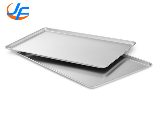 RK Bakeware Chine plateau de cuisson en aluminium commercial plateau à biscuits Jelly Roll Pan Full Size Half Size Quarter Sheet Pan