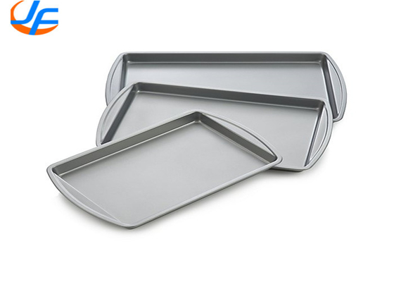 RK Bakeware Chine plateau de cuisson en aluminium plateau de coin en aluminium commercial