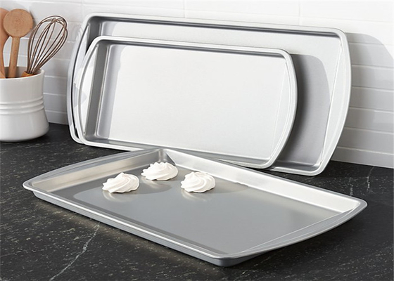 RK Bakeware Chine plateau de cuisson en aluminium plateau de coin en aluminium commercial