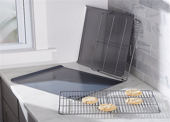 RK Bakeware Chine taille complète 18X26 pouces Commercial Aluminium Cookie Sheet plateau de cuisson