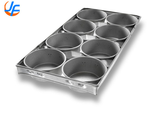 RK Bakeware Chine Foodservice Chicago Slicone métallique glacé à angle rond Plateau de cuisson pour gâteau / fromage