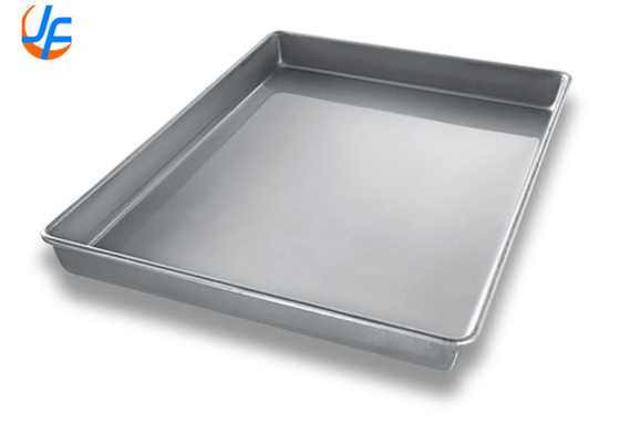 RK Bakeware Chine Foodservice Chicago Slicone métallique glacé à angle rond Plateau de cuisson pour gâteau / fromage