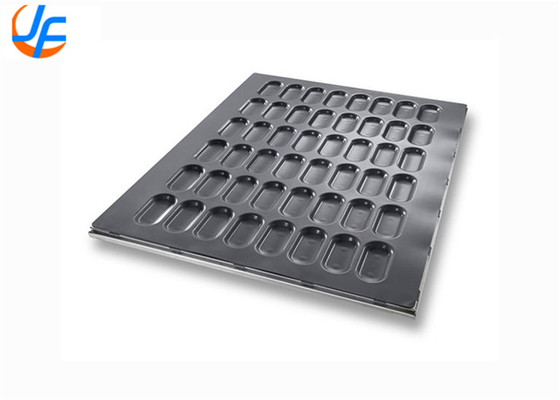 RK Bakeware China Foodservice 49015 Chicago Plateau de cuisson en acier métallique vitré en acier aluminiumisé à grande taille