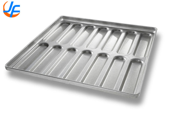 RK Bakeware China Foodservice 41053 Chicago Plateau à pâtisserie en acier métallique vitré en acier aluminiumisé