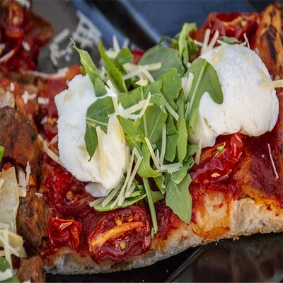 RK Bakeware Chine Foodservice Aluminium Pizza de style romain Pans Al Taglio