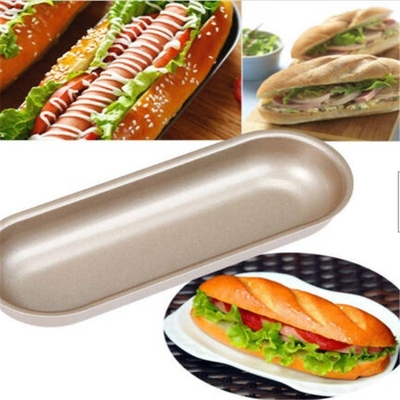 RK Bakeware China Foodservice NSF 600X400 et plateau de gâteaux à hot-dog à taille réelle