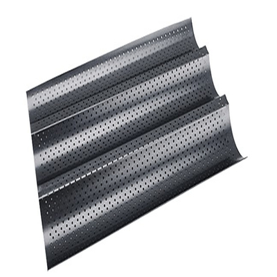 RK Bakeware Chine Foodservice NSF Aluminium 3 rainures French Pain Baguette plateaux de cuisson