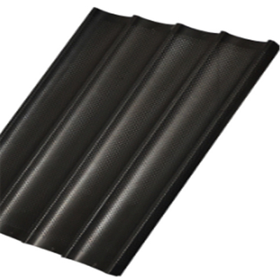 RK Bakeware Chine Foodservice NSF Aluminium 3 rainures French Pain Baguette plateaux de cuisson