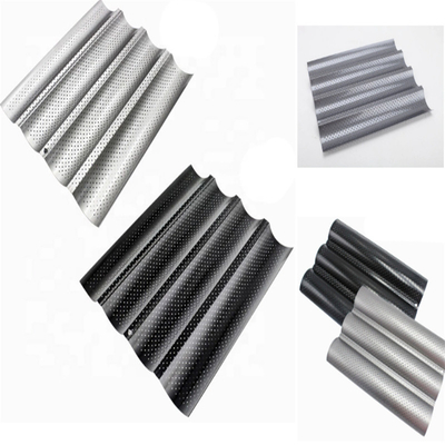 RK Bakeware China Foodservice NSF Perforé en aluminium non collant Pâtisserie à baguettes françaises