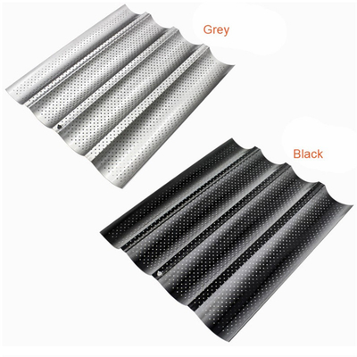 RK Bakeware Chine Foodservice NSF Formes perforées à 3 fentes Baguette plateau de cuisson du pain français