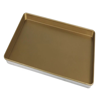 RK Bakeware Chine Foodservice NSF Ronde d'angle non collant en aluminium ondulé plaque à pâte