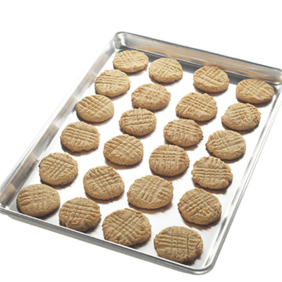 RK Bakeware China Foodservice NSF 18X26 pouces 600X400 plaque de pain en aluminium plateau de cuisson