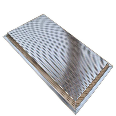 RK Bakeware China Foodservice NSF personnalisé 4 côtés perforés 304 acier inoxydable plateau sec