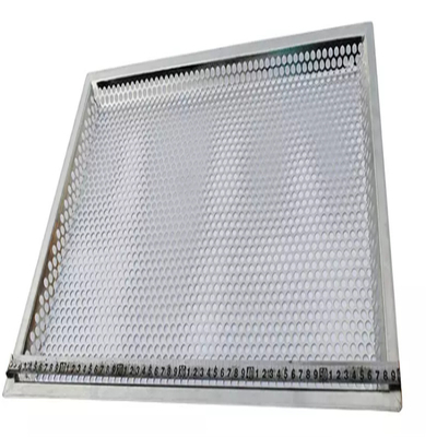 RK Bakeware China Foodservice NSF personnalisé 4 côtés perforés 304 acier inoxydable plateau sec
