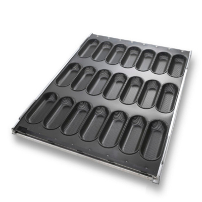 RK Bakeware China Foodservice NSF Hoagie Bun Pan /Slider Bun Pan/Square Ciabatta Roll Baking Tray (en anglais seulement)