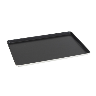 RK Bakeware China Foodservice 30694 StayFlat Full Size NSF 16 Gauge 18 &quot;X 26&quot; Band dans le bord de la plaque d'aluminium cuisinière