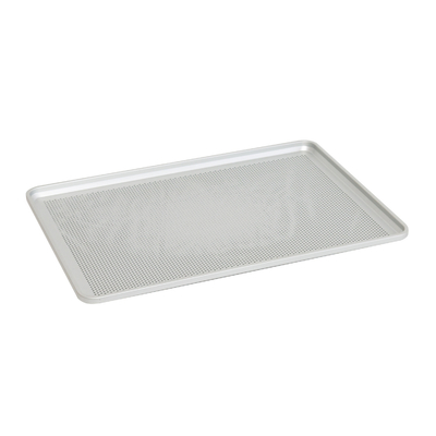 RK Bakeware China Foodservice 30694 StayFlat Full Size NSF 16 Gauge 18 &quot;X 26&quot; Band dans le bord de la plaque d'aluminium cuisinière