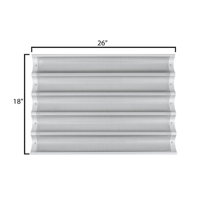 Rk Bakeware Chine aluminium 5 pain plateau de baguette / pâtisserie à pain français