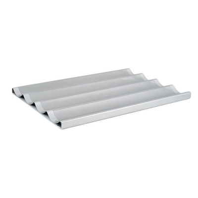 RK Bakeware Chine Foodservice NSF 5 pain glacé en aluminium baguette plateau de cuisson de pain français