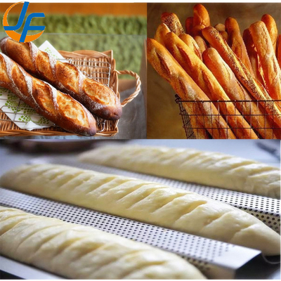 Rk Bakeware Chine-49053 5 pain non-stick 600*400 plateau de baguette en aluminium à verrouillage unique / poêle à pain française