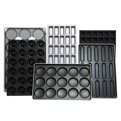 Rk Bakeware Chine-1200*800 plateau de cuisson de la baguette en aluminium non collant pour la ligne de baguette Mecatherm