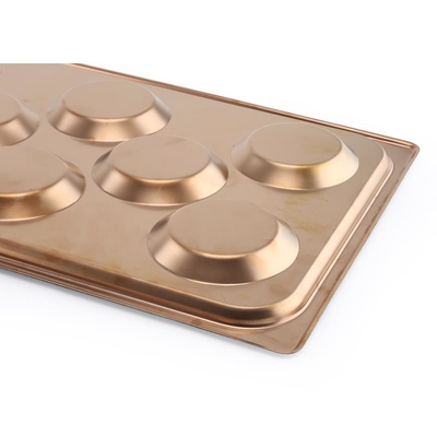 Rk Bakeware China-Gn1/1 530X325 plateau de cuisson des œufs en aluminium non collant
