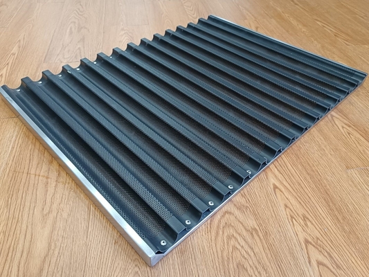 Rk Bakeware Chine 14 moules PARA Pan Frances Baguette en aluminium plateau de cuisson plateau de pain français