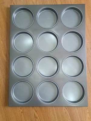 RK Bakeware Chine Foodservice NSF Aluminium Coat anodisé dur plateau de cuisson de pizza pour la boulangerie industrielle