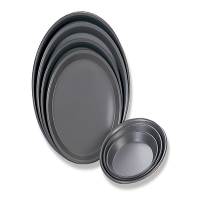 RK Bakeware Chine Foodservice NSF Aluminium Coat anodisé dur plateau de cuisson de pizza pour la boulangerie industrielle