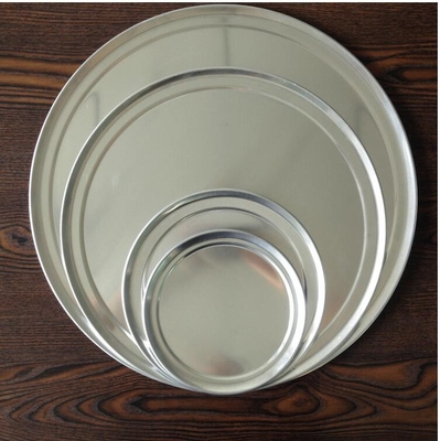 Plateau de cuisson en aluminium rectangulaire d'épaisseur moyenne