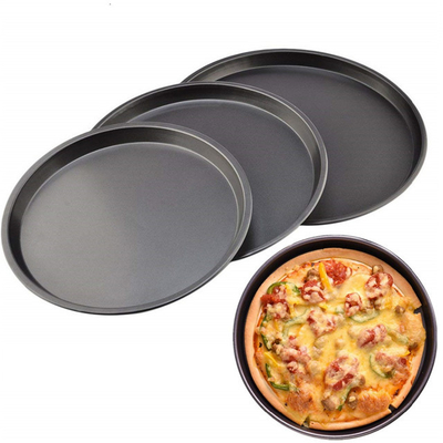 RK Bakeware Chine Fabricant-Pizza Hut Pâtisserie à pâte dure anodisée Pâtisserie à pâte dure anodisée à croûte mince